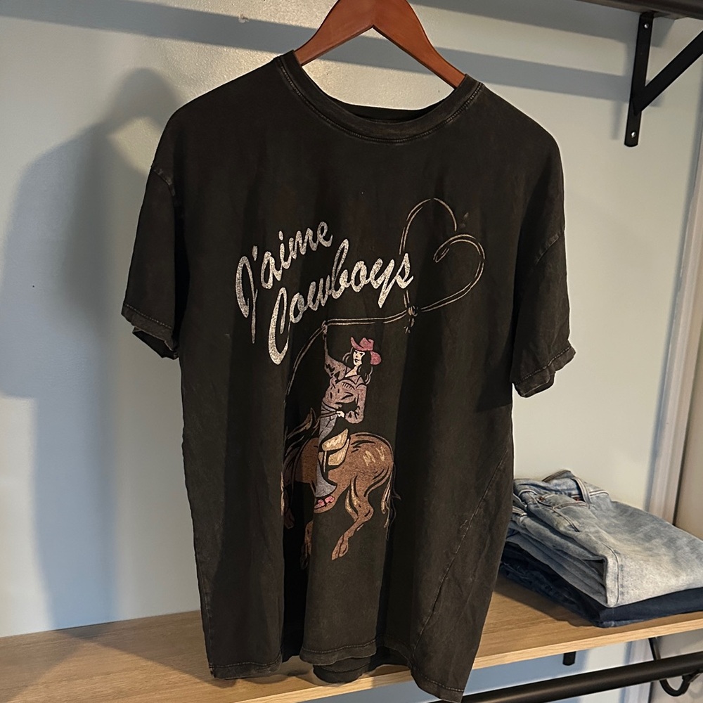 Hollister Black Crew Neck Tee